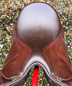 Bates Arena 17.5” Brown Adjustable Cob AP Saddle