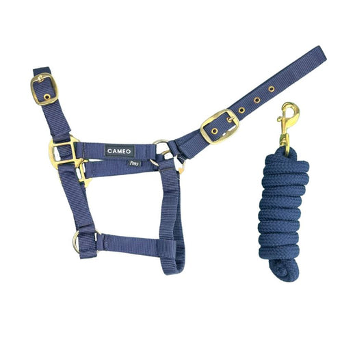Cameo Supreme Headcollar & Leadrope Set