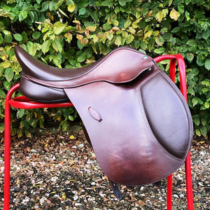 Bates Arena 17.5” Brown Adjustable Cob AP Saddle