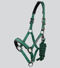Load image into Gallery viewer, Premier Equine Corda Padded Headcollar with Leadrope