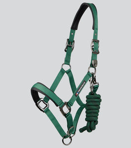 Premier Equine Corda Padded Headcollar with Leadrope