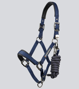 Premier Equine Corda Padded Headcollar with Leadrope