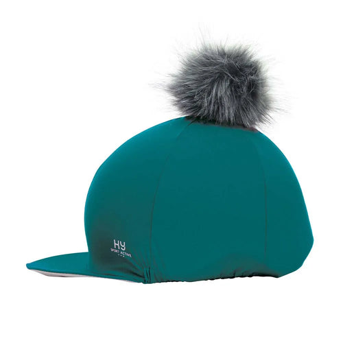 Hy Sport Active Hat Silk with Pom Pom