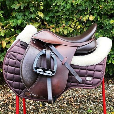 Bates Arena 17.5” Brown Adjustable Cob AP Saddle