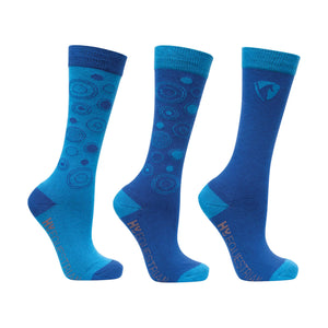 Hy Equestrian Kids DynaForce Socks (Pack of 3)