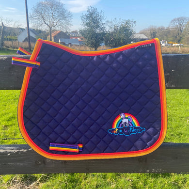 Rainbow Riders Saddlepad