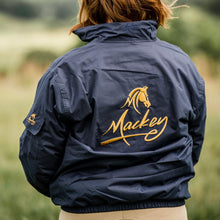 Load image into Gallery viewer, Mackey Navy Unisex Blouson Jacket