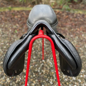 EcoRider Freedom 17.5” Black Adjustable Jump Saddle