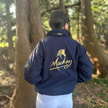 Load image into Gallery viewer, Mackey Navy Unisex Blouson Jacket
