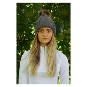 HY Melrose Cable Knit Bobble Hat