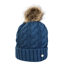 Load image into Gallery viewer, HY Melrose Cable Knit Bobble Hat