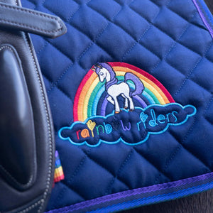 Rainbow Riders Saddlepad