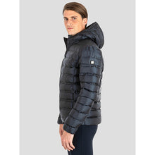 Load image into Gallery viewer, Equiline Mens Navy Down Jacket
