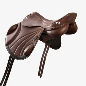 Premier Equine Deauville 17.5” Black Leather Adjustable Monoflap Saddle