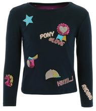 Load image into Gallery viewer, Equikids Pony Love Long Sleeve T-Shirt