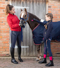 Load image into Gallery viewer, Premier Equine Kids Full Seat Gel Pull On Riding Tights - Astrid