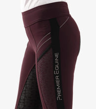 Load image into Gallery viewer, Premier Equine Kids Full Seat Gel Pull On Riding Tights - Astrid