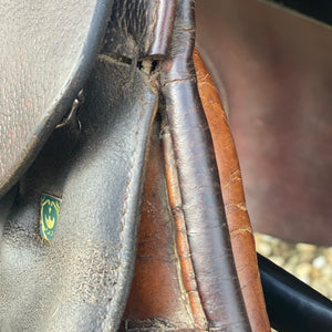Stubben Siegfried 17.5” Brown Jump Saddle