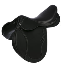 Load image into Gallery viewer, Eric Thomas ‘Fitter’ Jump Saddle Lined Leather