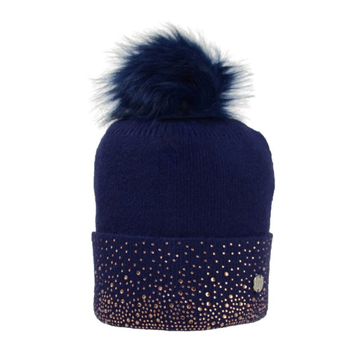 HY Two Toned Bobble Hat