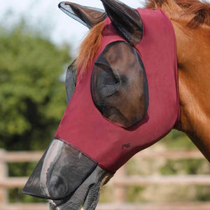 Premier Equine Comfort Tech Lycra Fly Mask Xtra