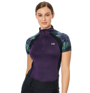 Horseware Aveen Tie Dye Technical Short Sleeve Top
