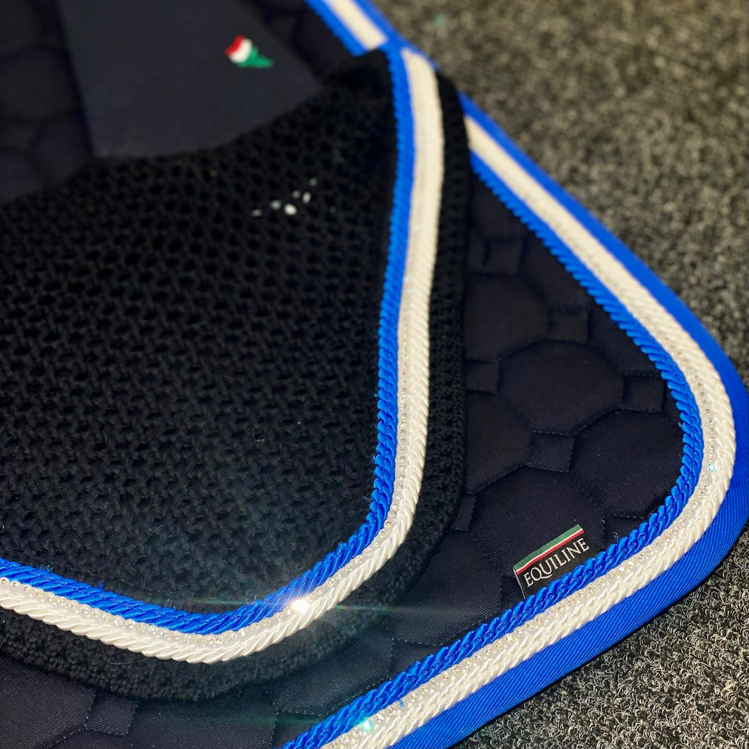 Equiline Royal Blue Custom Saddlepad