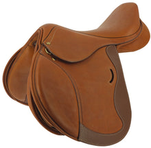 Load image into Gallery viewer, Eric Thomas ‘Fitter’ Jump Saddle Lined Leather