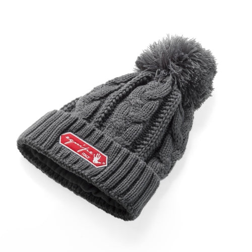 Equipe Grey Logo Bobble Hat