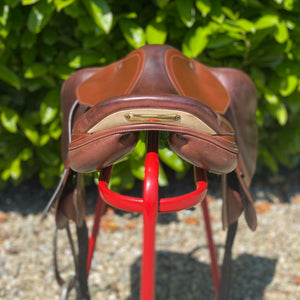 Prestige Eventing 18” Tobacco Brown Jump Saddle