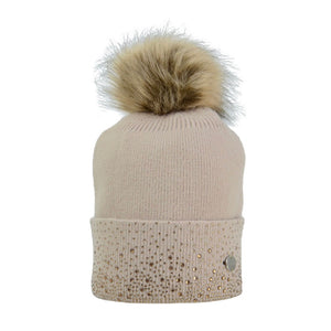 HY Two Toned Bobble Hat
