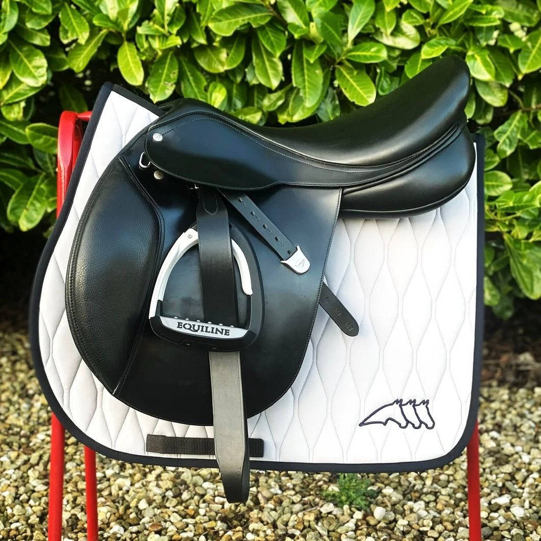 Bates Caprilli 18” Black Adjustable Jump Saddle