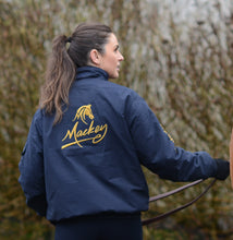Load image into Gallery viewer, Mackey Navy Unisex Blouson Jacket