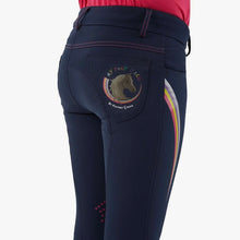 Load image into Gallery viewer, Premier Equine Kids Gel Knee Patch Breeches - Relly