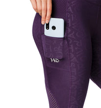 Load image into Gallery viewer, Horseware Monogram Silicone Knee Riding Tights