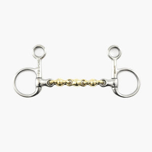 Hanging Cheek Brass Alloy with Waterford Mouth Bit
