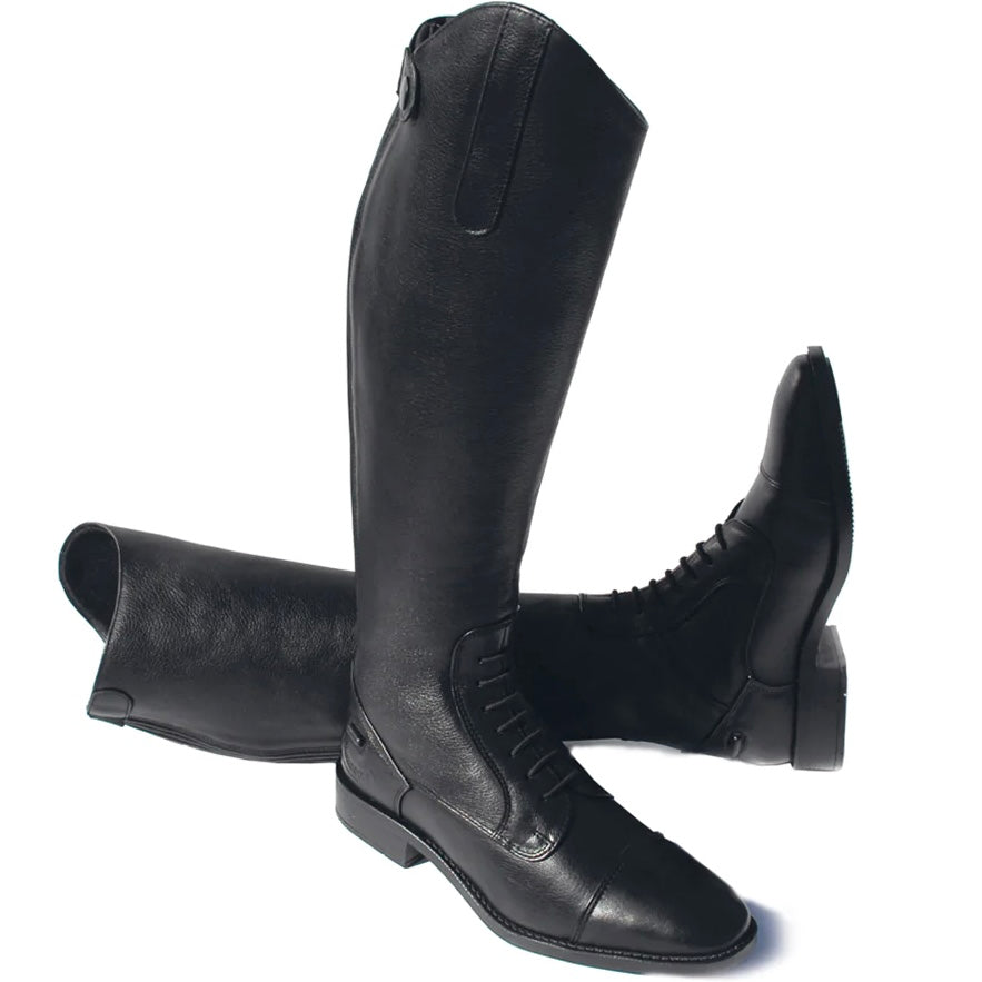 Rhinegold Luxus Leather Riding Boot - Black