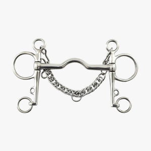 Medium Port Mouth Pelham Bit