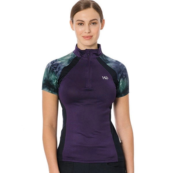 Horseware Aveen Tie Dye Technical Short Sleeve Top