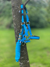 Load image into Gallery viewer, KM Elite Headcollar &amp; Rope Set