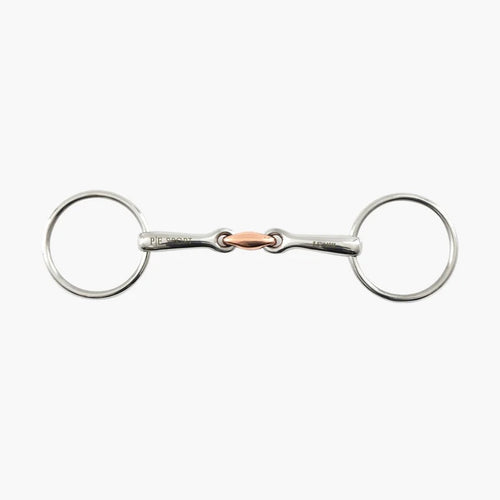 Loose Ring Snaffle with Copper Lozenge