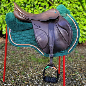Stubben Genesis 17.5” Brown Jump Saddle