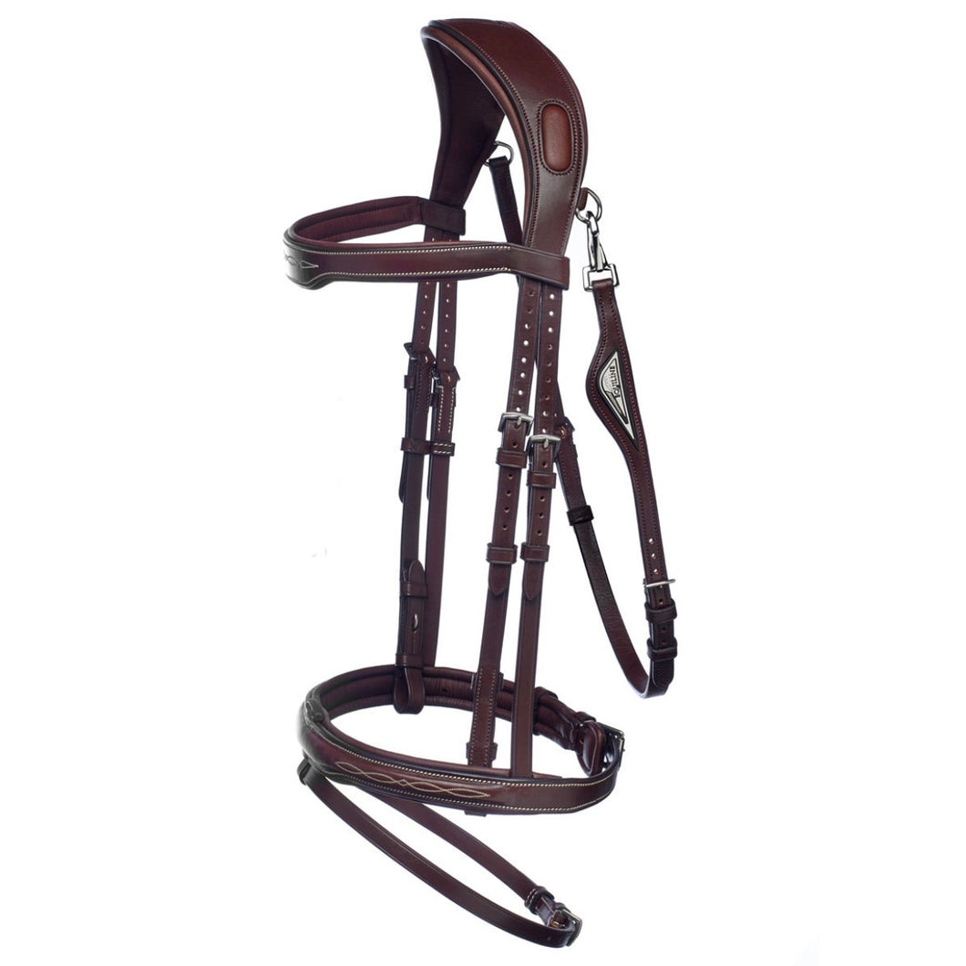 Equiline Anatomic Jumping Flash Bridle