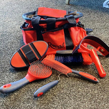 Load image into Gallery viewer, Rhinegold Complete Soft Touch Grooming Bag &amp; Brushes