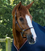 Load image into Gallery viewer, Premier Equine Hennaroso Rolled Anatomic Leather Headcollar