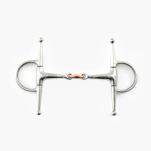 Full Cheek Snaffle with Copper Lozenge