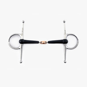 Rubber Full Cheek Snaffle with Lozenge
