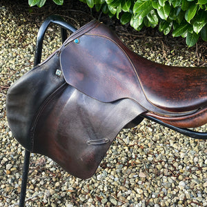 Stubben Siegfried 17.5” Brown Jump Saddle