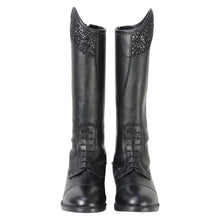 Load image into Gallery viewer, HY Erice Glitter Top Kids Riding Boots