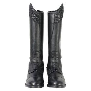 HY Erice Glitter Top Kids Riding Boots